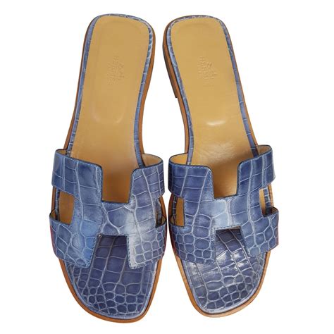 Alligator Hermès Sandals for Women .